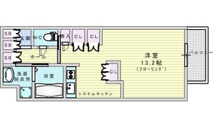 セイル江坂公園の物件間取画像